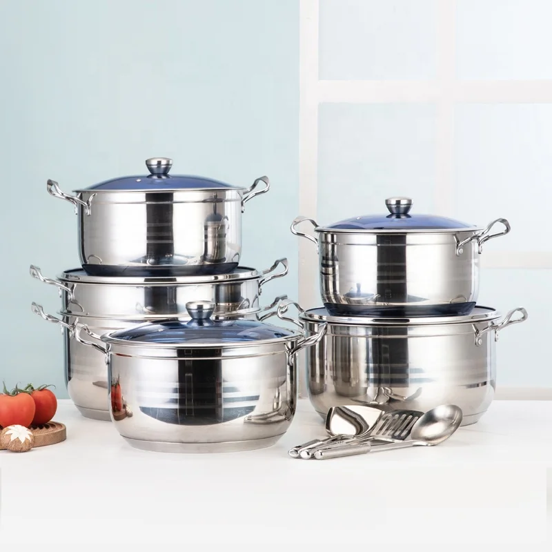 Pots Cookware Set Popular Design Large Cooking Pots Set of Cast Iron Cookware Set Cooking Pot