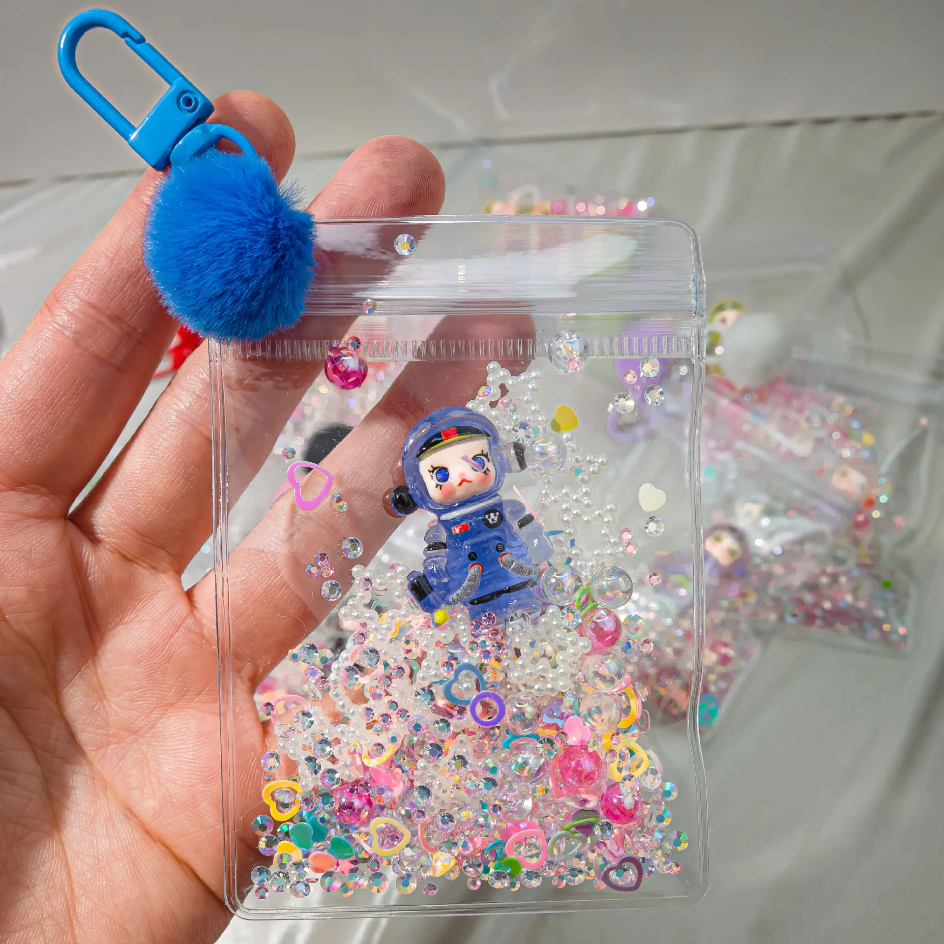 Molly Luminous pendant student backpack decoration girl backpack decoration bagged