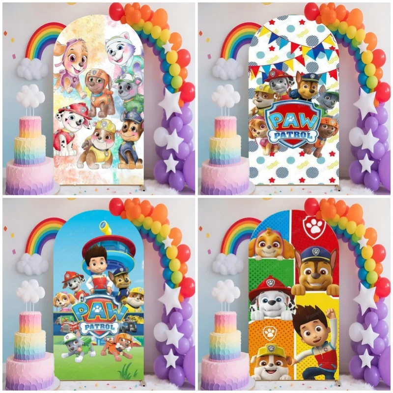 Paw Patrol Arch Backdrop Party Decor Cover Kids Birthday Ryd