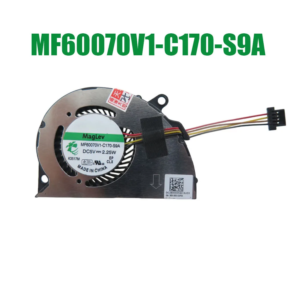 For SUNON MF60070V1-C170-S9A DC28000D5S0 DC5V 2.25W 4PIN 4Lines Cooling Fan