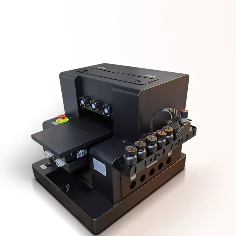 المبيعات الساخنة A4 UV DTF A4 حجم UV طابعة مسطحة لحالة الهاتف بطاقة زجاجة الزجاج الخشب معدن الاكريليك طابعة الأشعة فوق البنفسجية #4