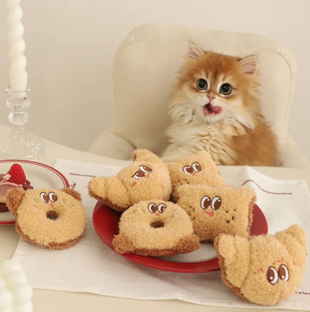 

Baked Dim sum cat toy gift package cat mint cat stick cat self congratulatory toy