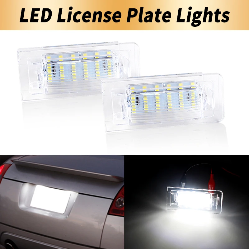 2Pcs Led License Nu…