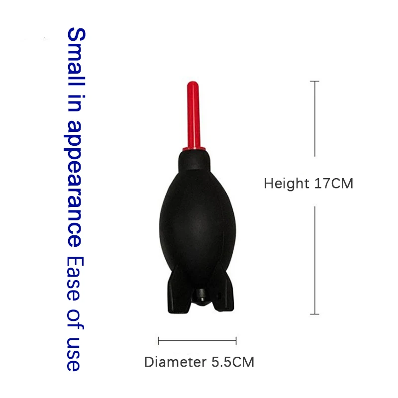 Rocket Air Blower Duster Dslr Digitale Camera Schoonmaakproducten Camera Computer Dust Cleaning Kit Zwart Rood Kleur