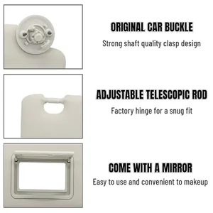 Visor mặt trời bằng ô tô đến Chevrolet, Sonic 2012-2020, Spark 2011-2022, Cruze 2009-2014, Aveo 2011 2012 2013, 1902132, P95327509, Phụ kiện 6 Bán hàng chính Facia Cruze - 1