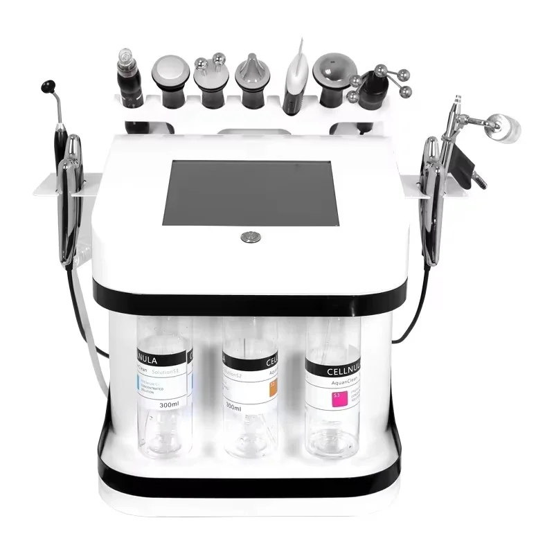 2025New benchtop Black Pearl 10-in-1 multi-functional skin management integrated instrument cleaning micro-grinding machine