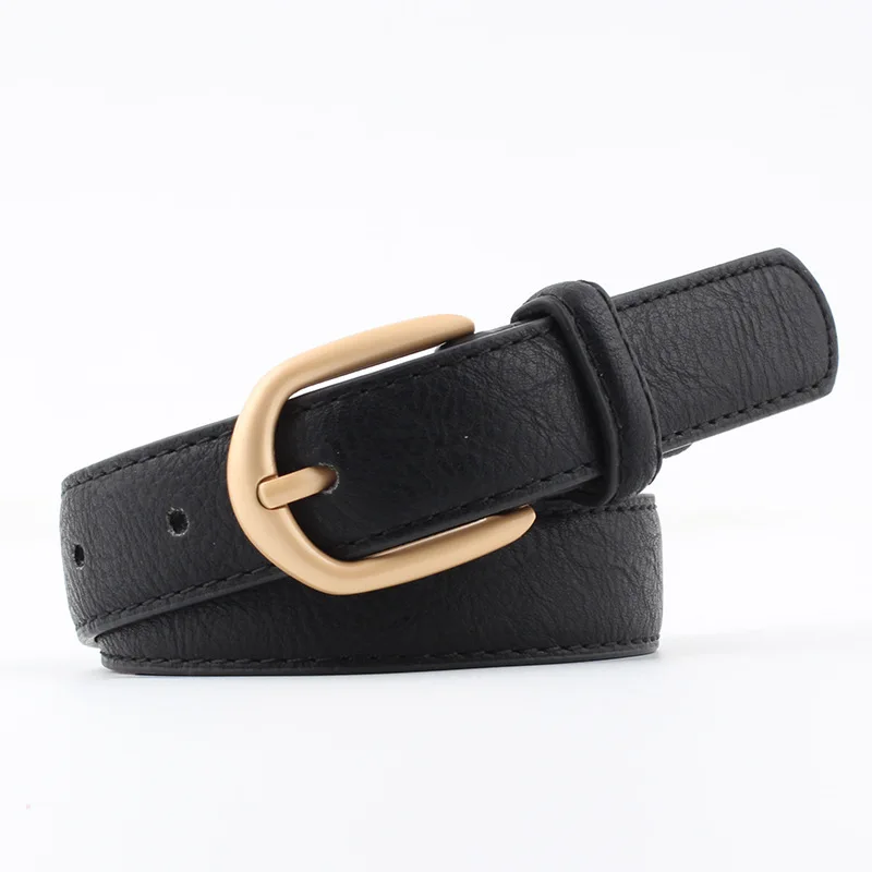 Chim2024! Ceinture Yingfeina au design classique pour femme Structure dorée pour un look haut de gamme. Jeans chics et polyvalents