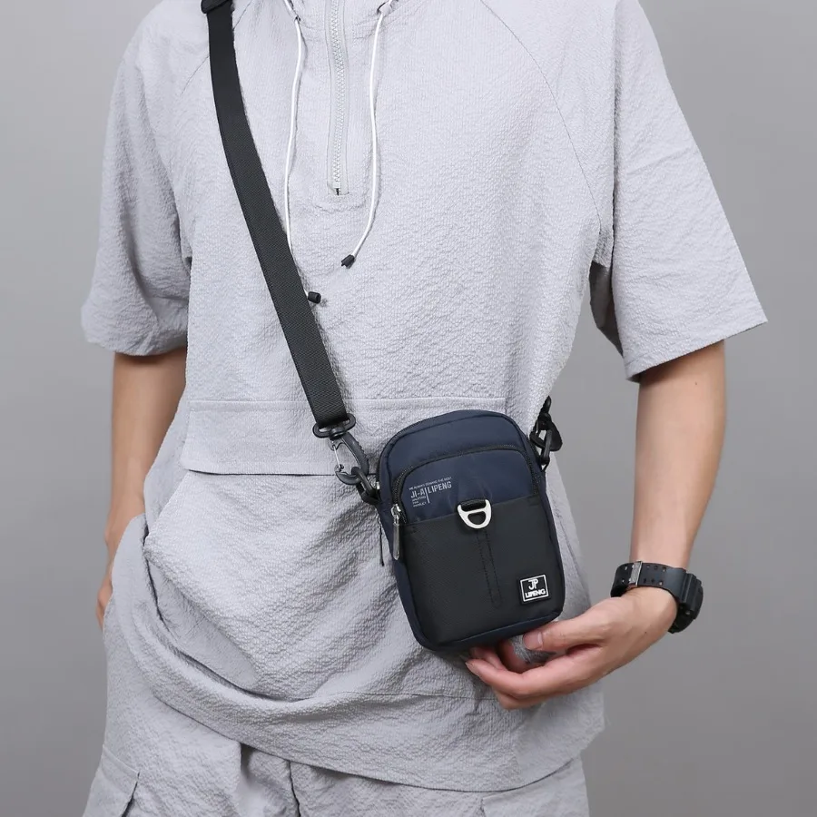 

【New style】New manufacturer hair matching color men wearable belt waist bag wear-resistant mini backpack outdoor change bag