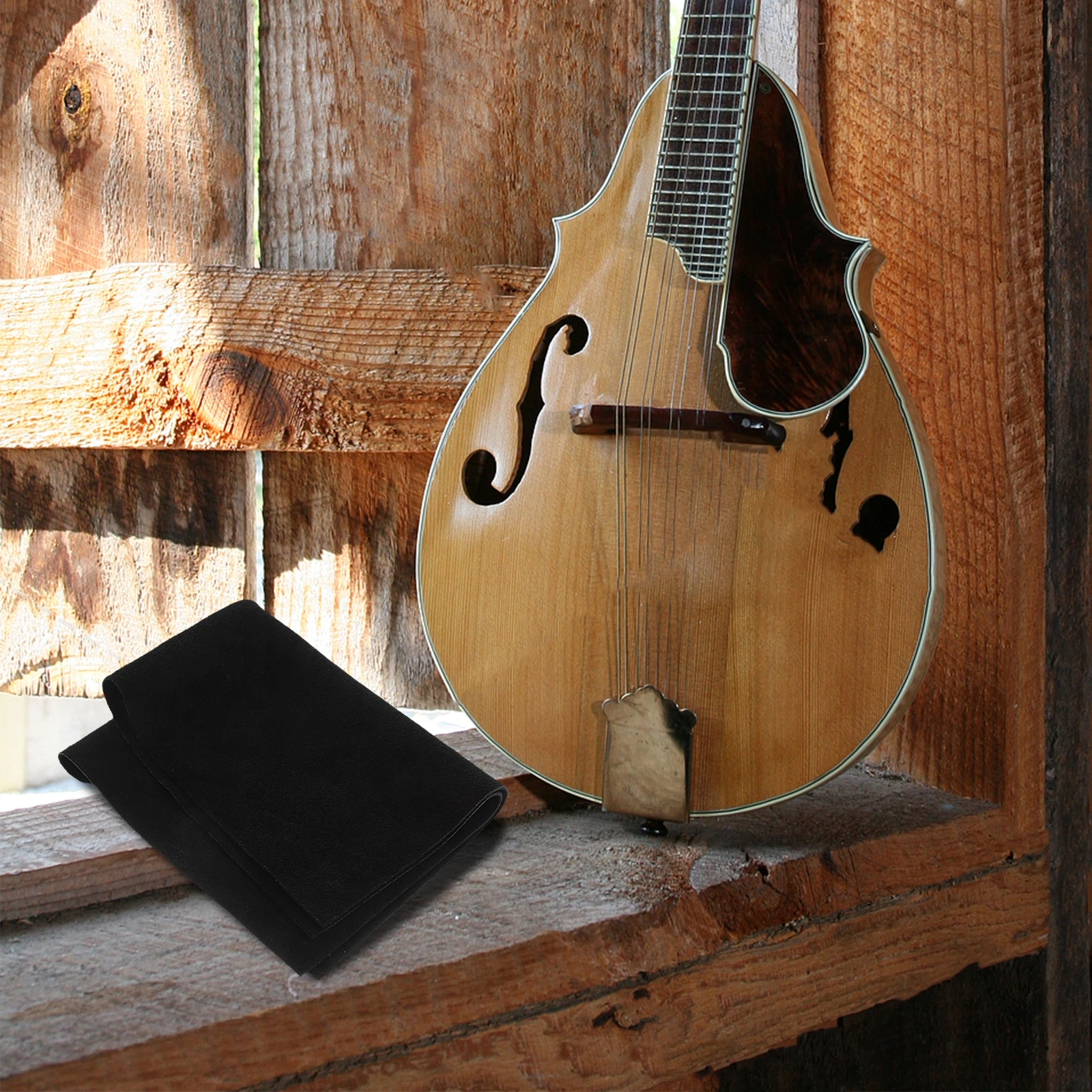 

AntiSlip Cowhide Mat Lute Lute Skid Pad Pad Instrument Cushion DoubleSided Guitar Protection Musical Accessories
