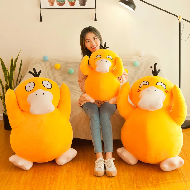 

30/80cm Pokemon Psyduck Plush Large Anime Doll Pokémon Plushie Animal Stuffed Toys Cute Soft Pillow Kids Birthday and Xmas Gift