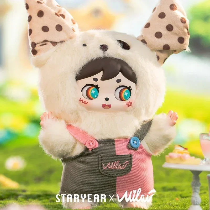 Nova série de orelha longa milai convite para a floresta caixa cega brinquedos figura misteriosa bonito decoração do quarto brinquedos caixa surpresa presente aniversário