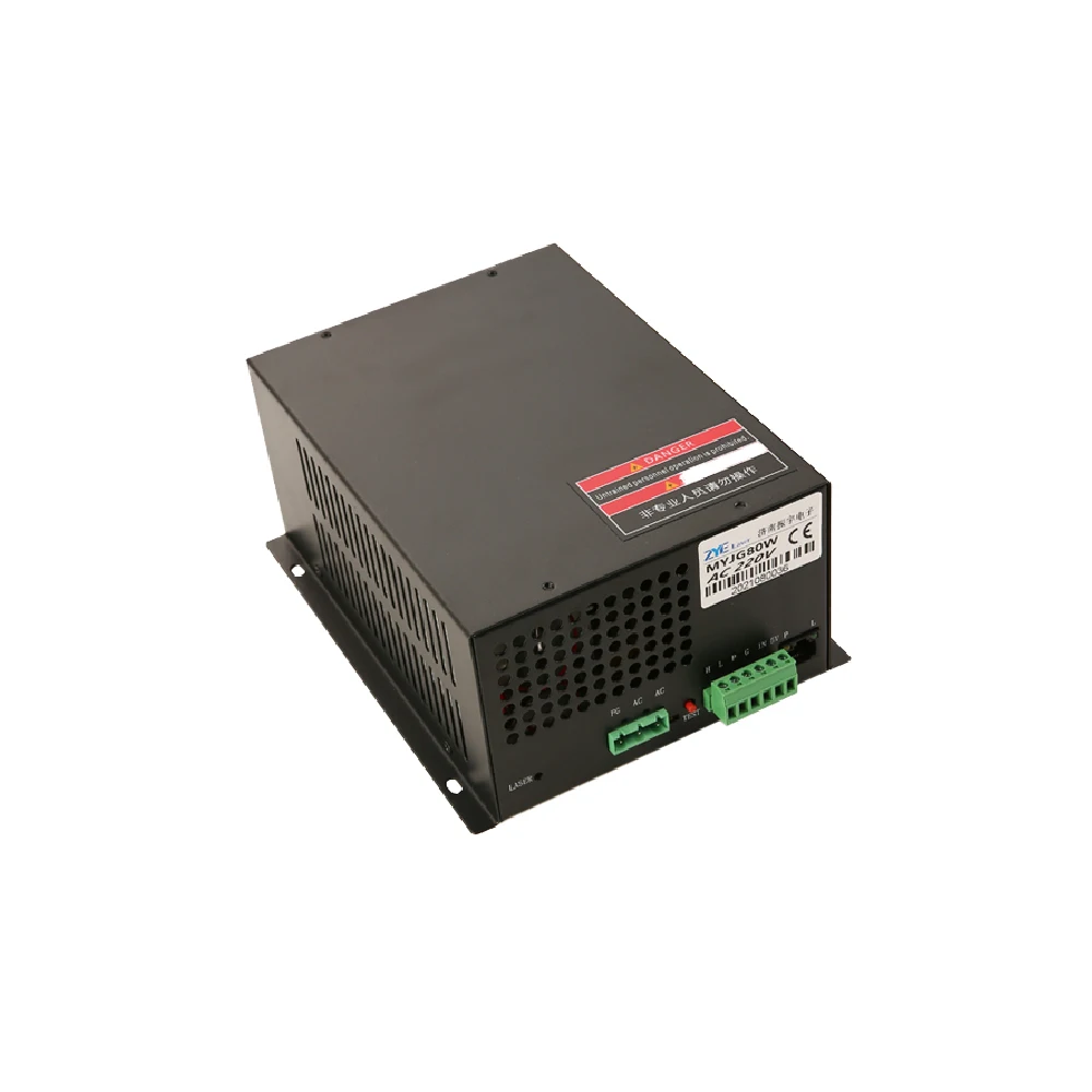 FONLAND 80 واط CO2 مصدر طاقة الليزر MYJG-80W 110 فولت/220 فولت لآلة قطع النقش على أنبوب الليزر شحن سريع