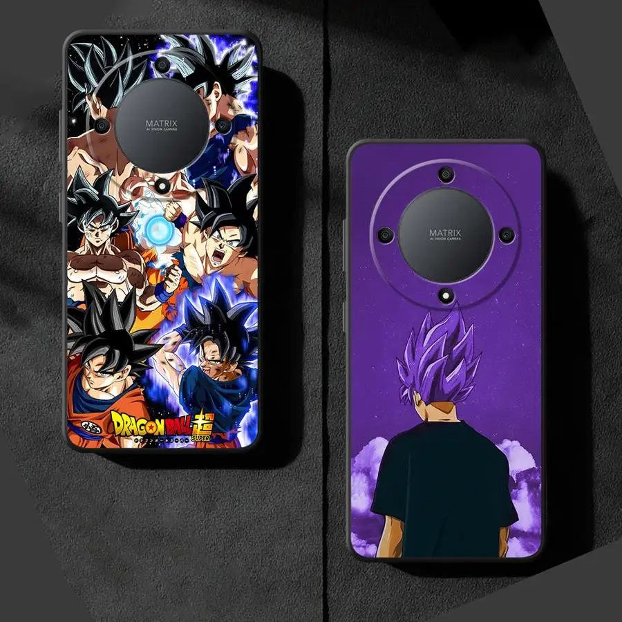 حافظة لهاتف Honor X8 70 X6 90 Magic5Lite 200 400 Lite X9a 8X X5b X7 Dragon Ball Son Goku Vegeta Form