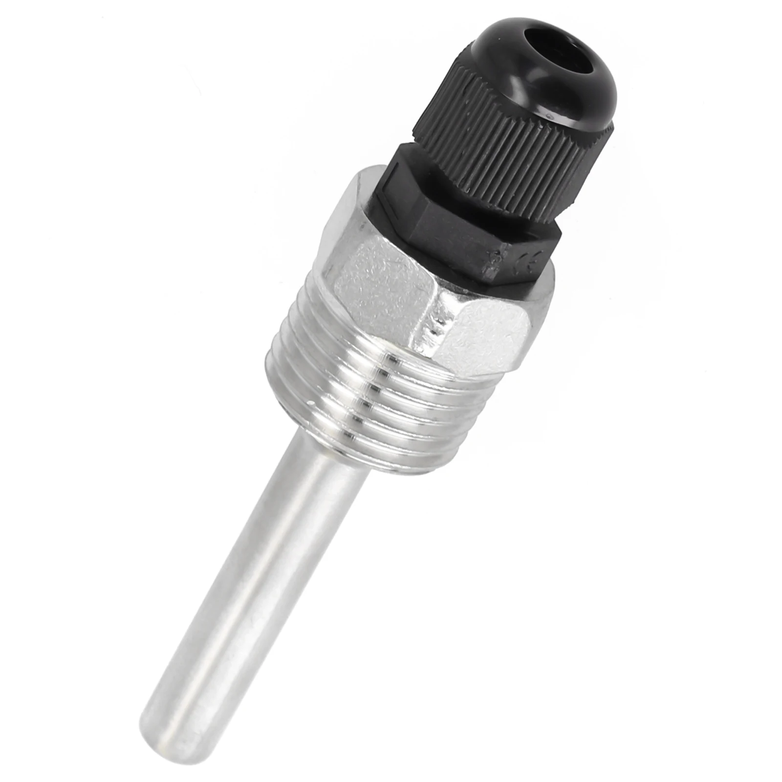 304 Stainless Steel Thermowell 30200mm with G12 Thread for Temperature Sensors Fits Type 1/2 inch Male Pipe Thread