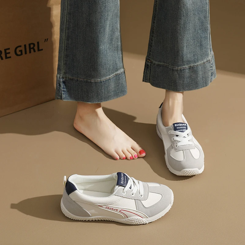 

Breathable Mesh Platform Sneakers for Women 3cm Thick Sole Comfortable Walking Shoes Non Slip Fashion Athletic Footwear