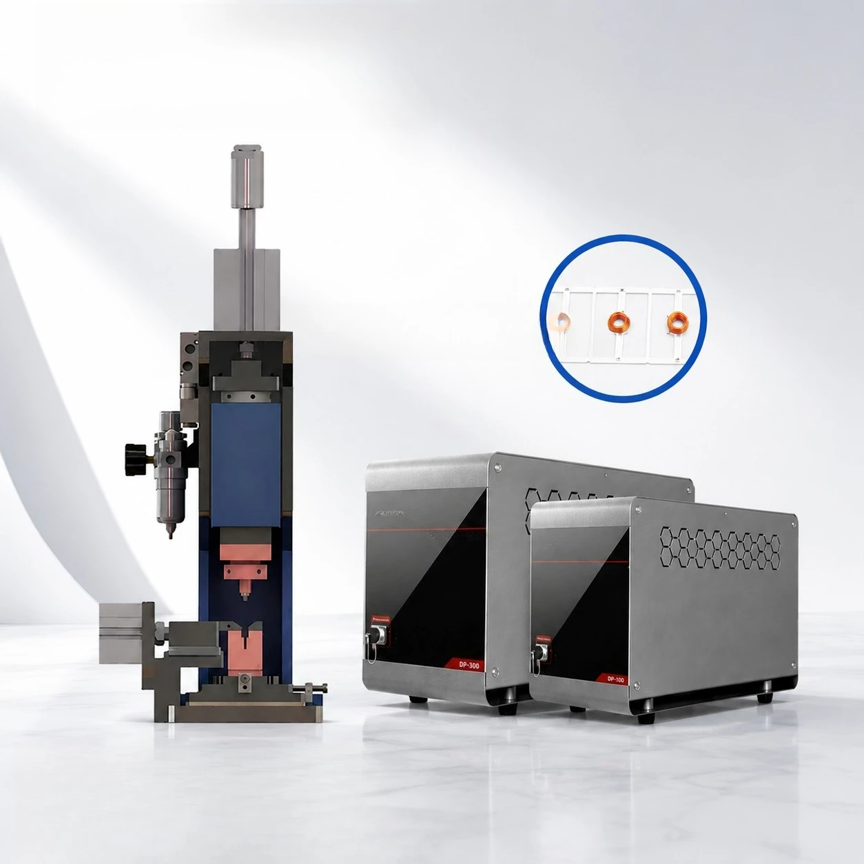 High Precision Square Pressure Welding Transformer Power Supply Precision Resistance Welding Machine for Electronic Components