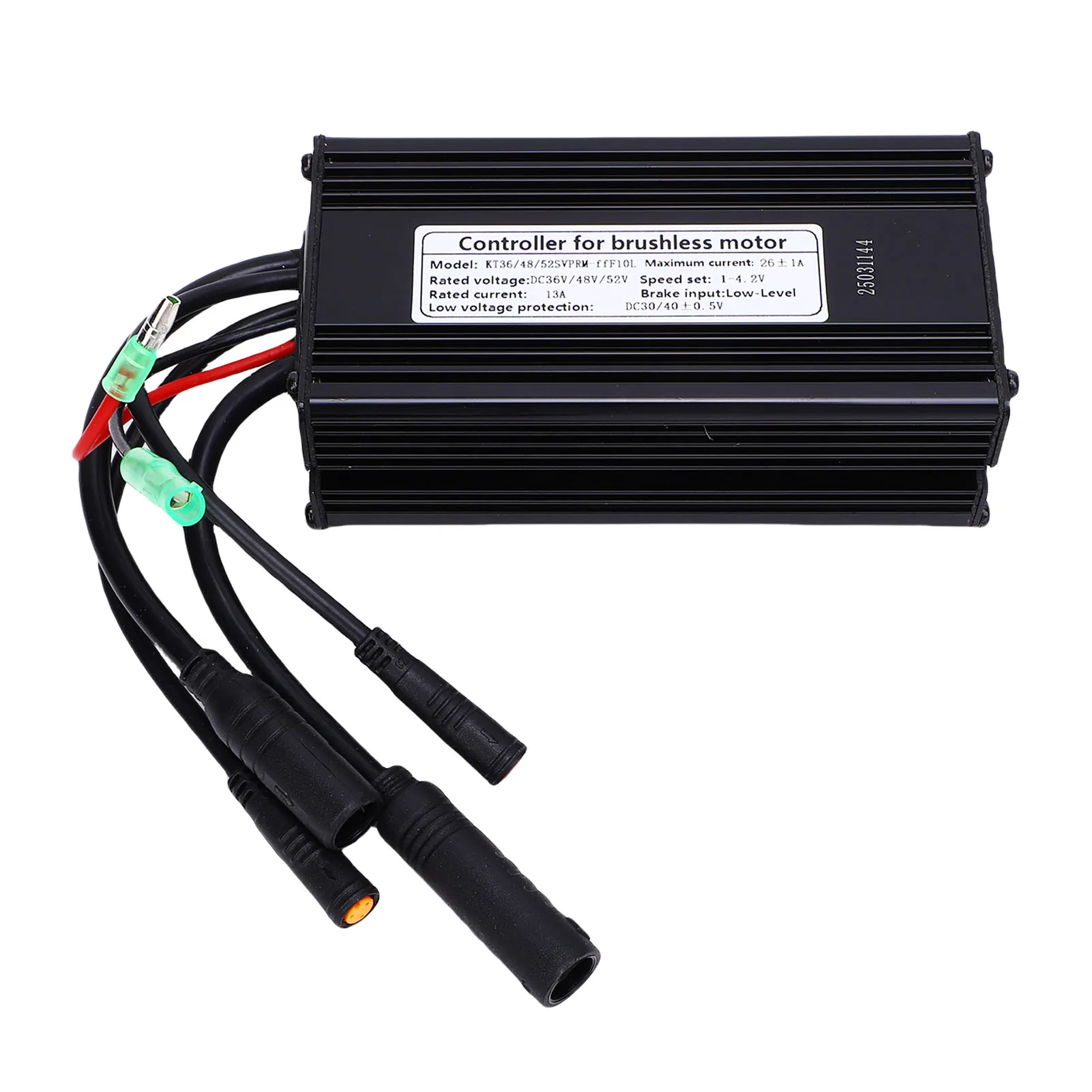 

36V 48V 52V Motor Controller 9 Tubes 500W 750W Sine Wave Controller Waterproofing Connector Electrical Bike Replacement Parts
