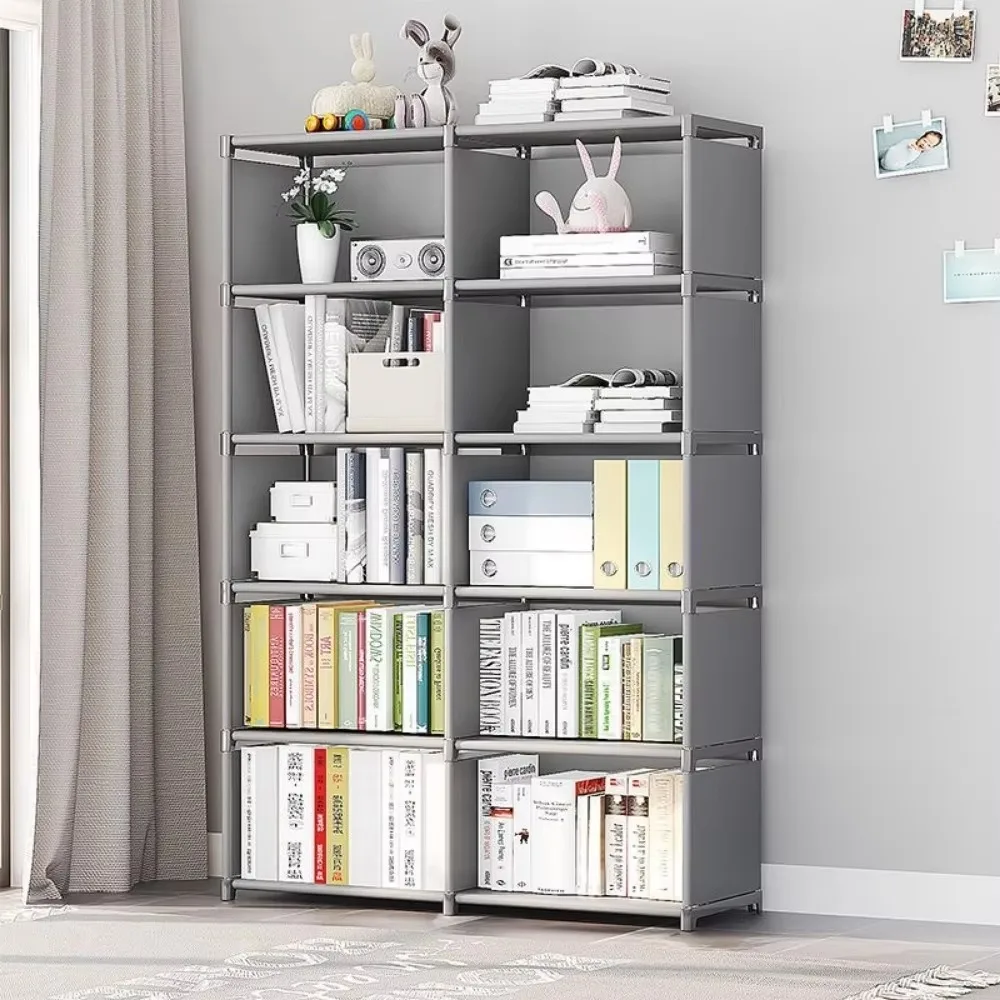 Simple Bookshelf Storage Rack Multi Layer Easy Debris Storages Shelf Movable Children's Sundries Shelf Furniture Book Shelf