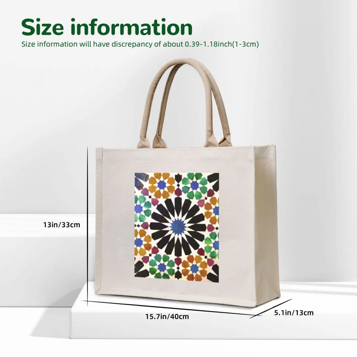 Alhambra Star Centre Tote Bag Gift bags bags luxury women reusable shopping bag