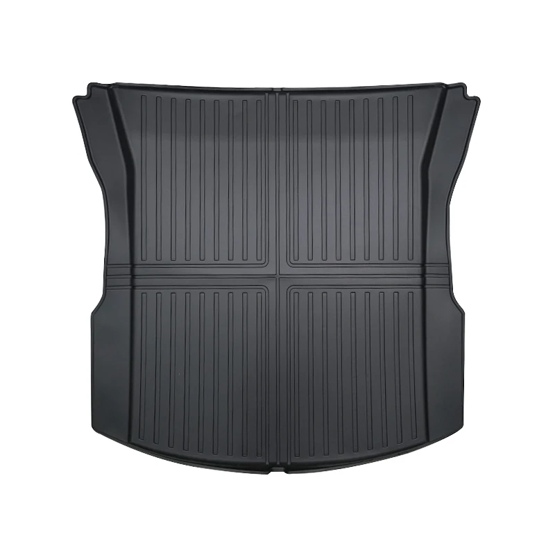 TPE Waterproof Rear Trunk Mat for Tesla 2024-25 Model 3 Highland – Upper Layer Trunk Cushion Protector
