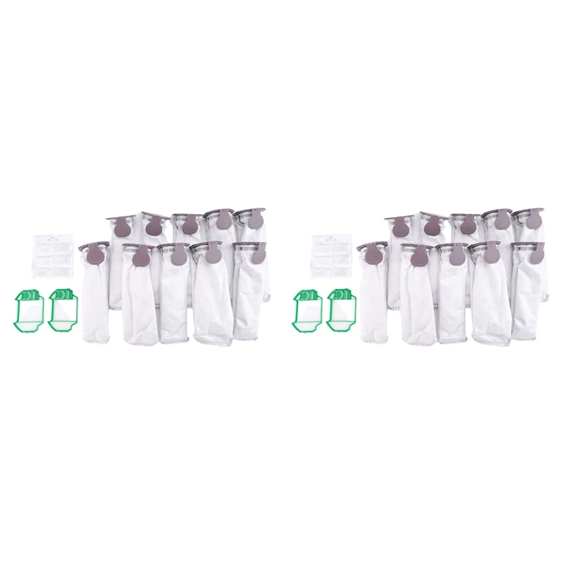 GTBL For Vorwerk Kobold VK7 FP7 Cordless Vacuum Cleaner, 20 Dust Bags, 4 Pre-Filters, 2 Fragrance Tablets/Sticks.