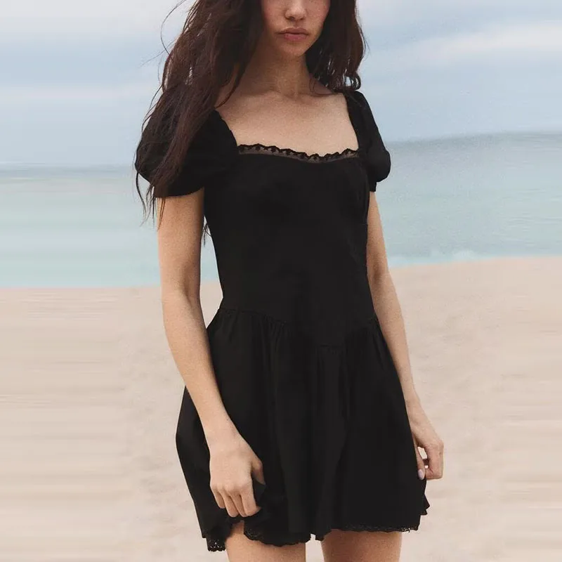 Sexy Lace Silk Squa… - image