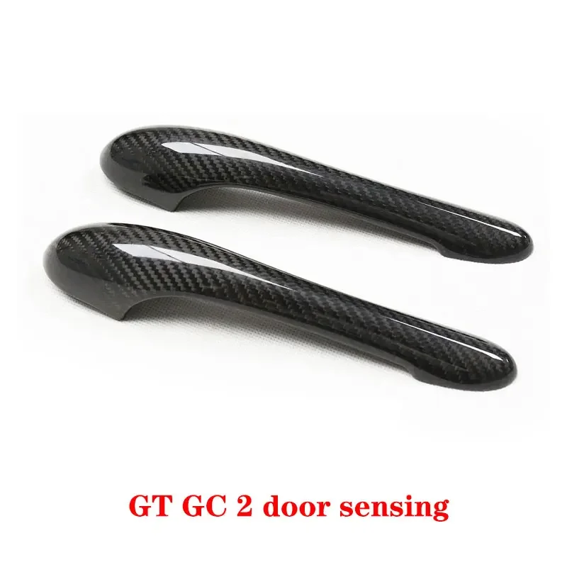 Suitable for Maserati GranTurismo GT GC Real Carbon Fiber Door Handle Decorative Patch for Quattroporte 2004-2011