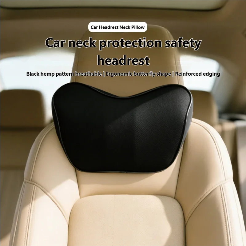 

Car Accessories Universal Polyester Car Neck Headrest Comfort Car Neck Pillows Memory Foam