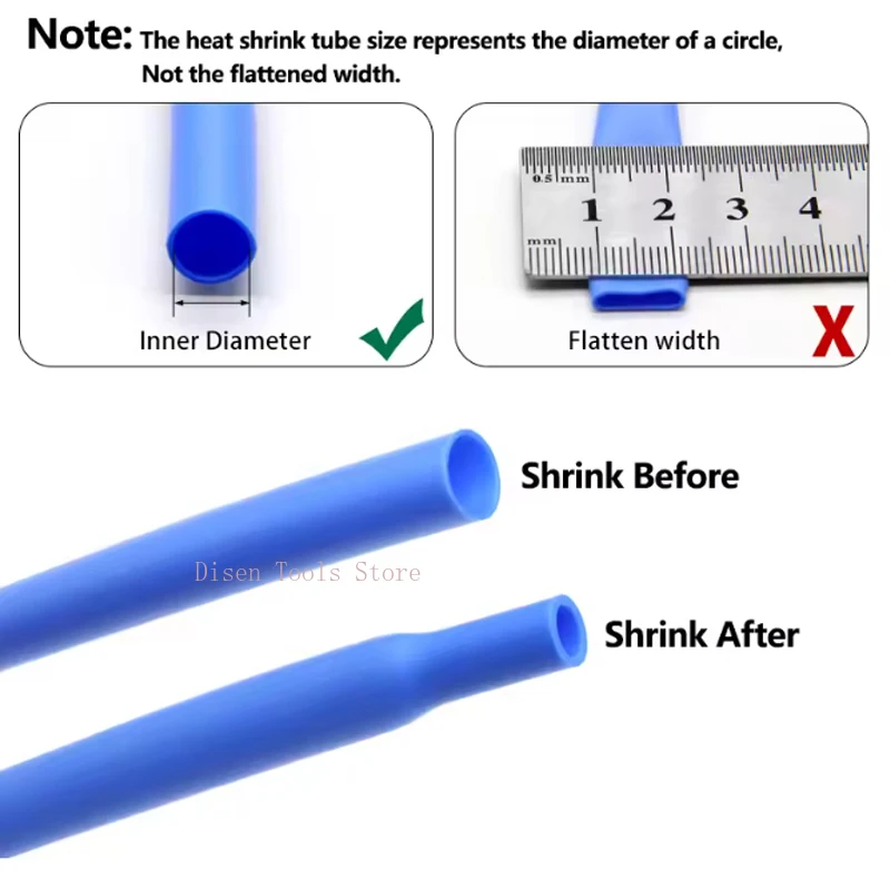 Dia 0.8~30mm 1.7:1 Silicone Heat Shrink Tubing 200℃high Temperature Resistance Insulated Colorful Silicone Heat Shrink Tube