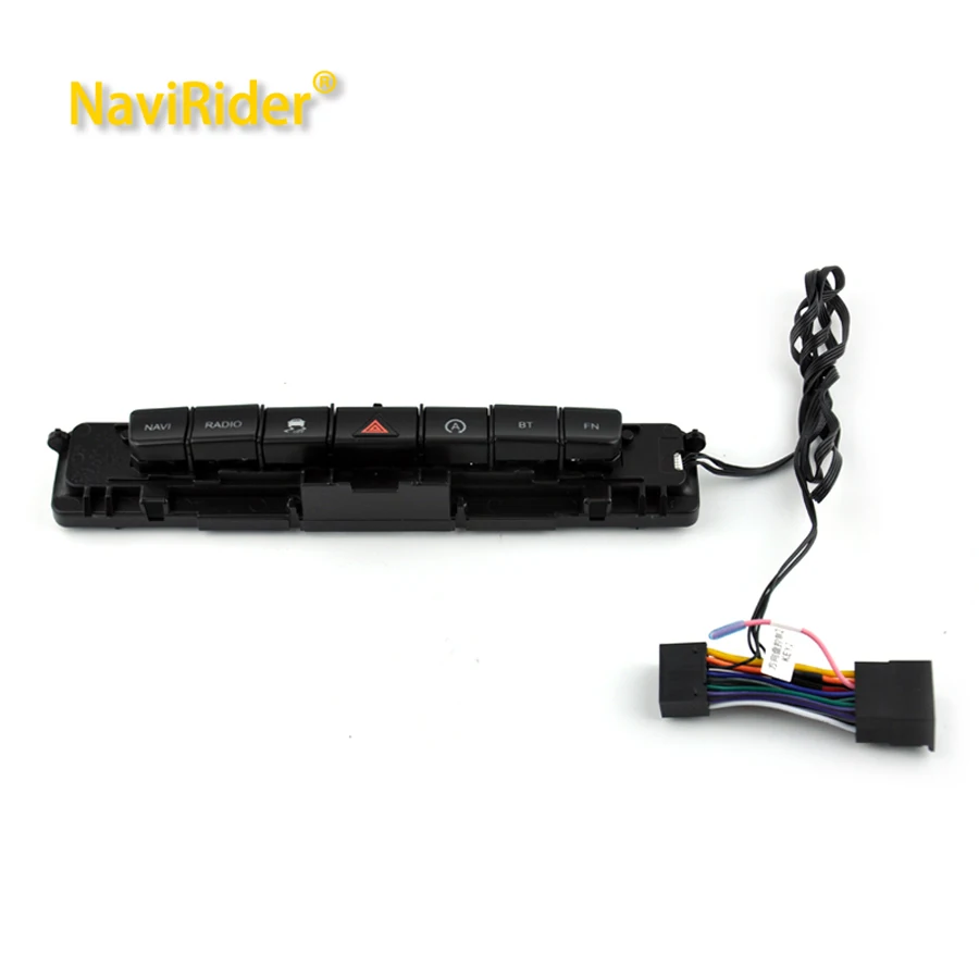 Central Panel Hazard Light Button Long Button Bar Compatible With Car Android Screens For Mercedes Benz Vito 114 Mixto W447 2018