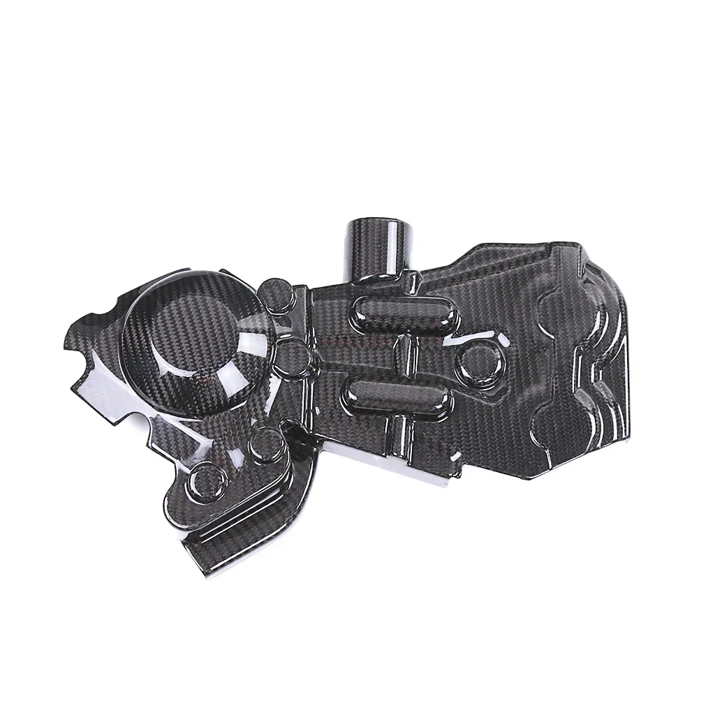 For Yamaha MT 09 MT09 MT-09 2017 2018 2019 2020 100% Carbon Fiber Engine Cover Protector Fairng Motorcycle Accessories