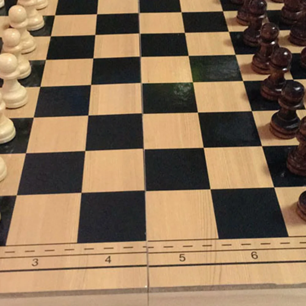 مجموعة شطرنج عالمية مغناطيسية خشبية قابلة للطي، لعبة شطرنج على الطاولة، مجموعة شطرنج للسفر للأطفال والكبار