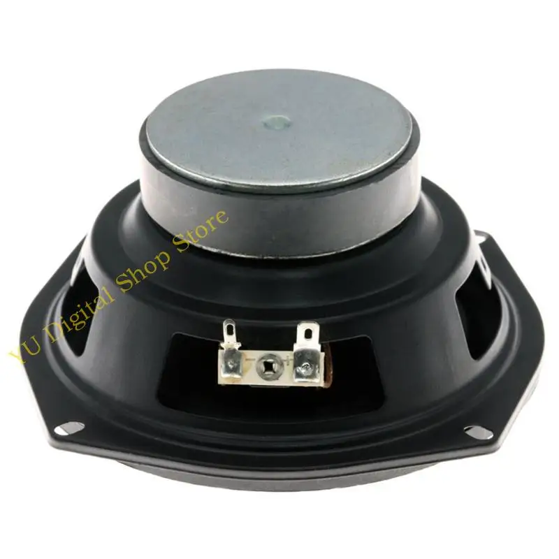 96BA 25W 4ohm Speakers Horn Amplifier Rubber Gasket 5.25in Loudspeaker for Gramophone Speaker Iron+Plastic - Image 5