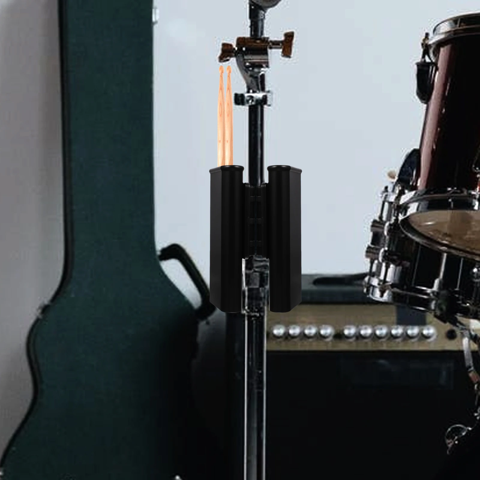 

1Set Multipurpose Drumstick Storage Barrel Black High Capacity Rugged Build Drumstick Organizing Holder for Band Tours