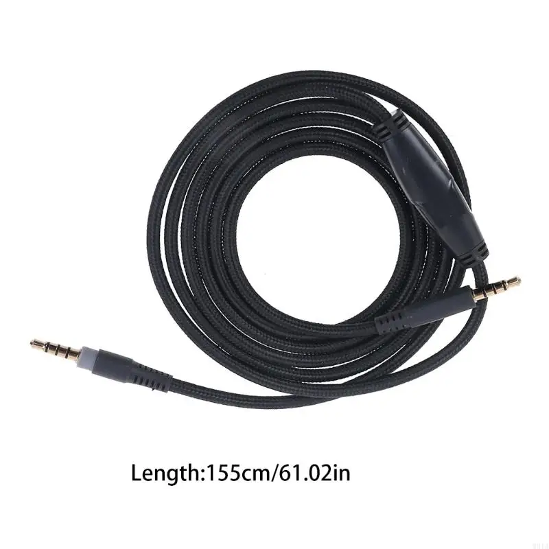 W91A замена кабеля для замены кабеля для наушников расширение кабеля 1,5 м. Шумовая отмена удобно для Cloud для