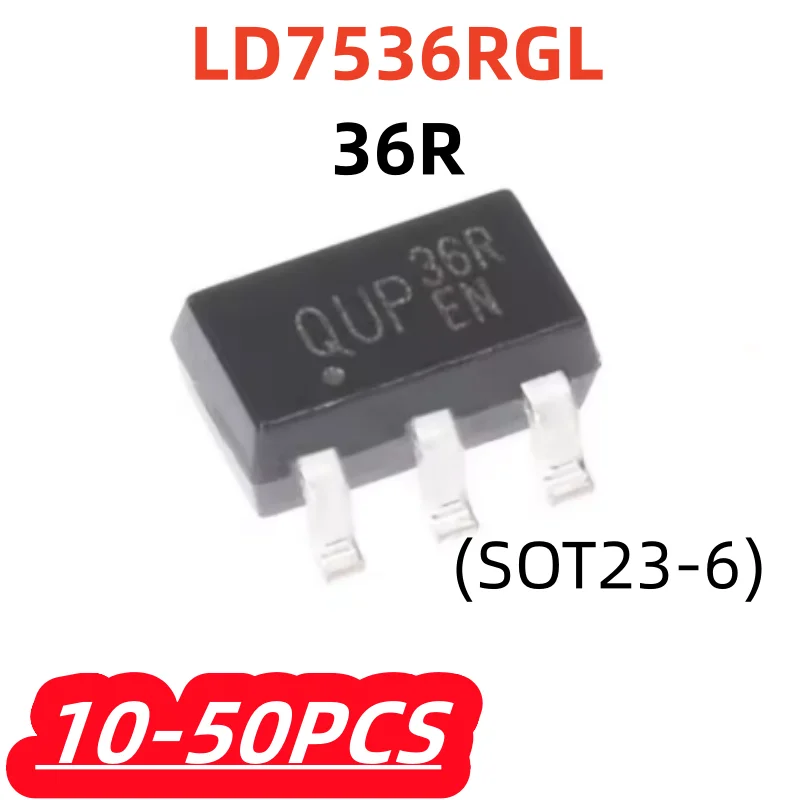 10-50Pcs/lot 100% New LD7536RGL LD7536RG LD7536R LD7536 36R sot23-6 Chipset Original