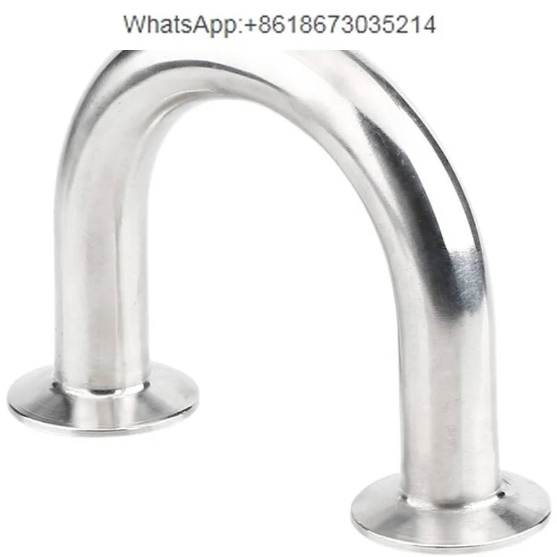 

Колено из нержавеющей стали 304, 180 градусов. Санитарный класс, быстроразгрузочный U-образный колено. Сварное полукруглое полированное соединение. Короткий изгиб.