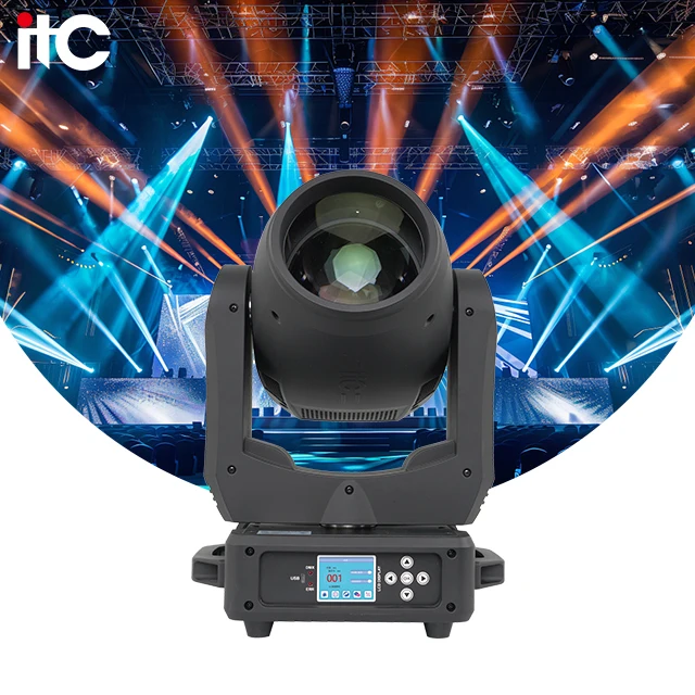 200w 17 Channels Led Module Effect Club Moving Head Light for Dj Disco Event Party Stage Show