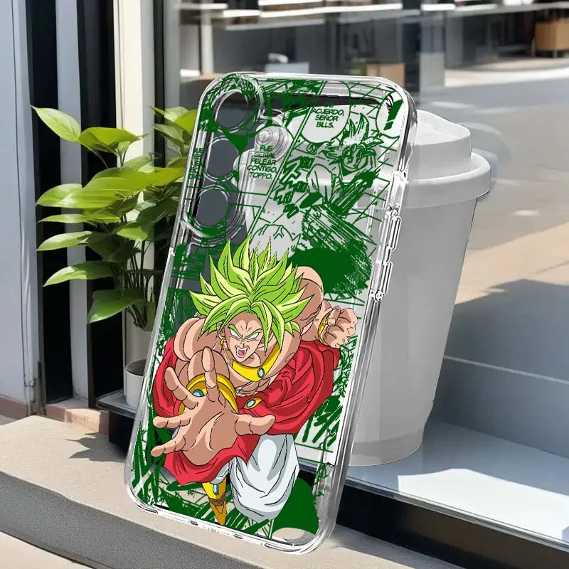 

Dragon Ball Gogeta Broli For Samsung Galaxy A73 A72 A71 A55 A54 A53 A52 A51 A33 A25 A22 A15 A14 A05 TPU Transparent Phone Case
