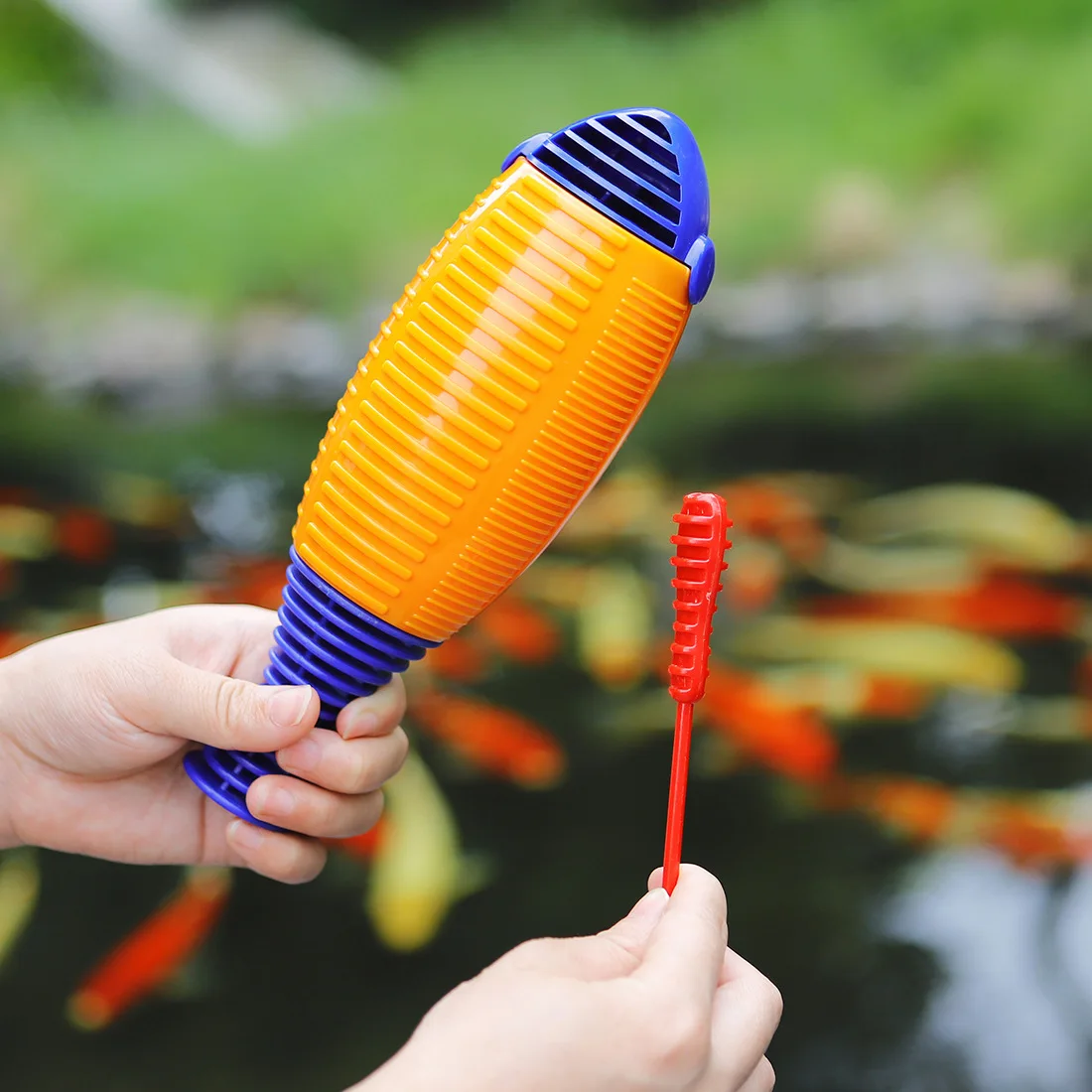 Orff Percussion Instrument Begleitung Fisch Frosch Kinder pädagogische Lehrmittel Rasieren Holz Fisch Klöppel