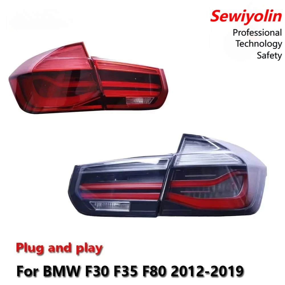 

Автомобильные аксессуары: светодиодные задние фонари для BMW F30 F35 F80 2012-2019, ДХО, противотуманные, задние габаритные, указатели поворота, подключение Plug and Play