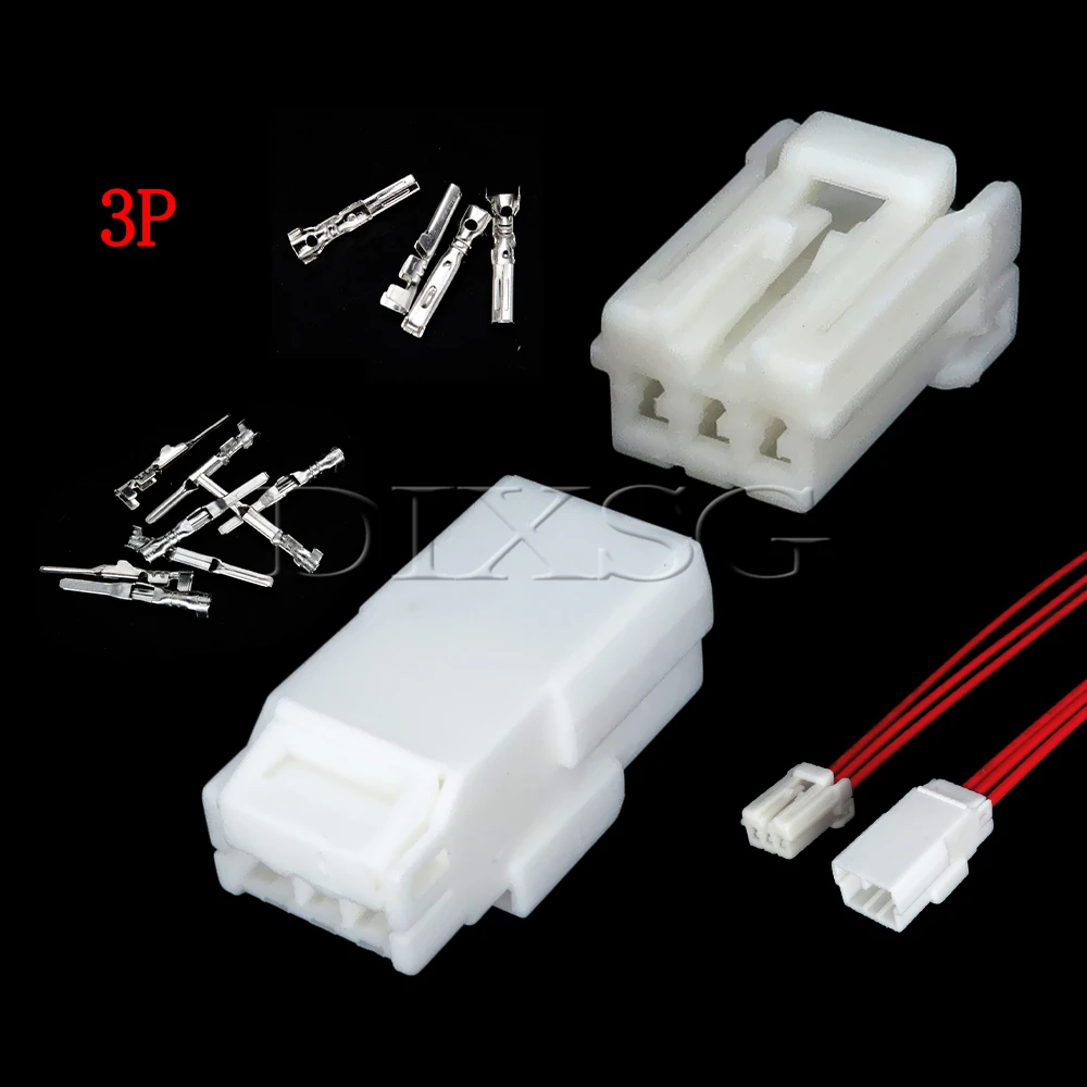 1 Set 3 Pin 368503-1 368500-1 174928-1 174921-1 Automobile Reading Lamp Wire Harness Plug Car Connector with 20cm Cable