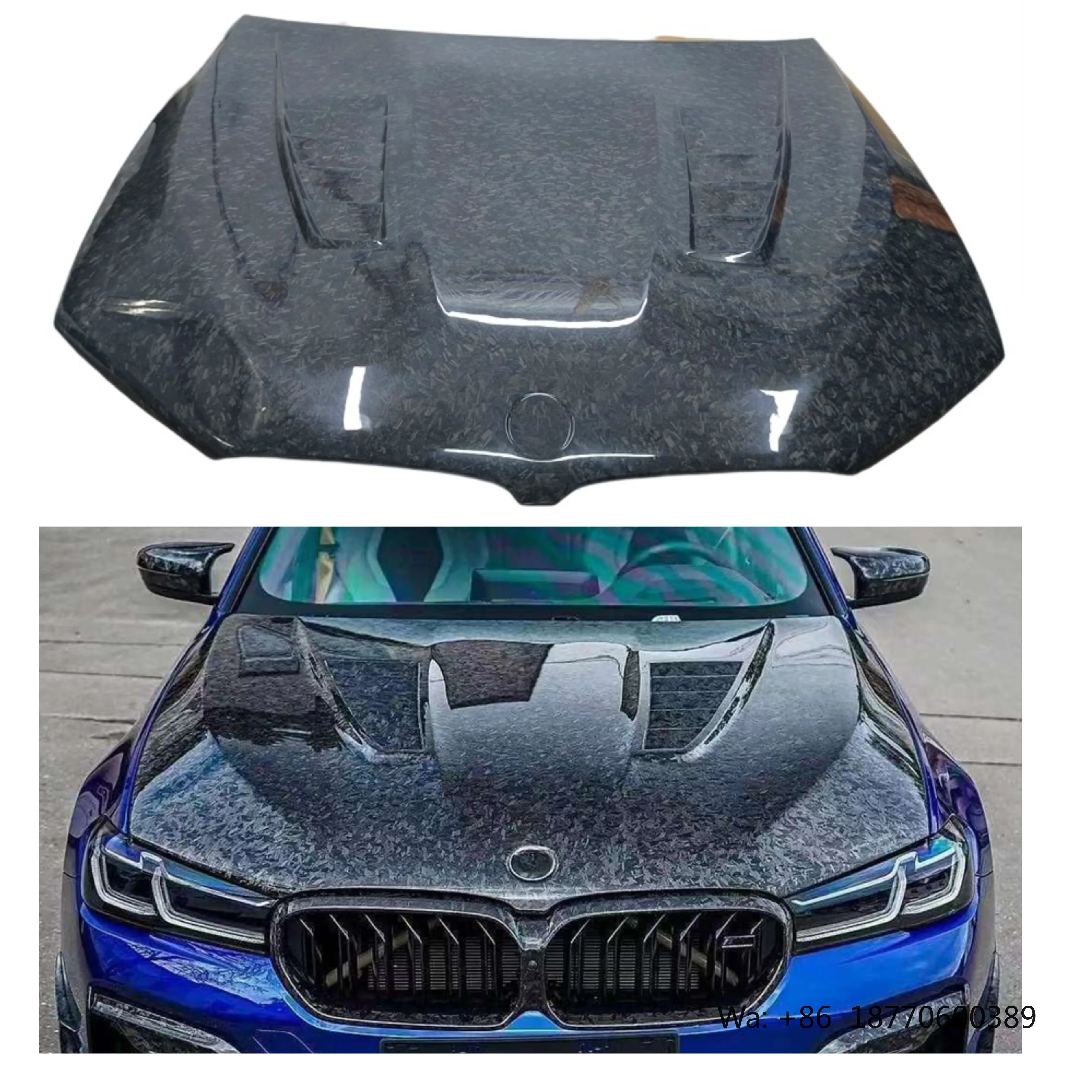 

Высококачественный кованый капот из карбона G30 G38 для BMW 5 серии G30 G38 M5 2017-2023