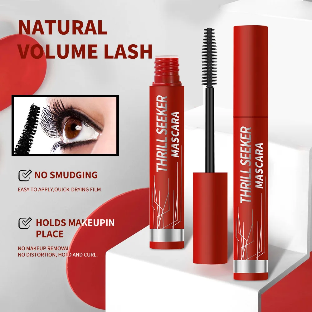 ICVC-Quick Dry Eyelashes Mascara, Longa Duração, Alongamento, Volume Preto, Natural, Grosso, Curling, Maquiagem à prova d'água