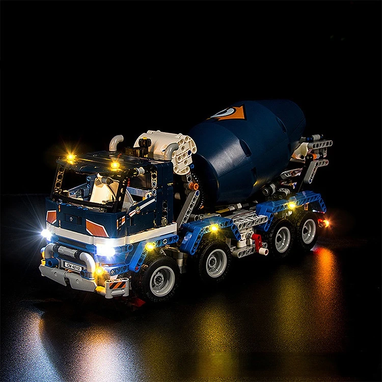 

No Bricks LED Light Kit for Concrete Mixer Truck 42112