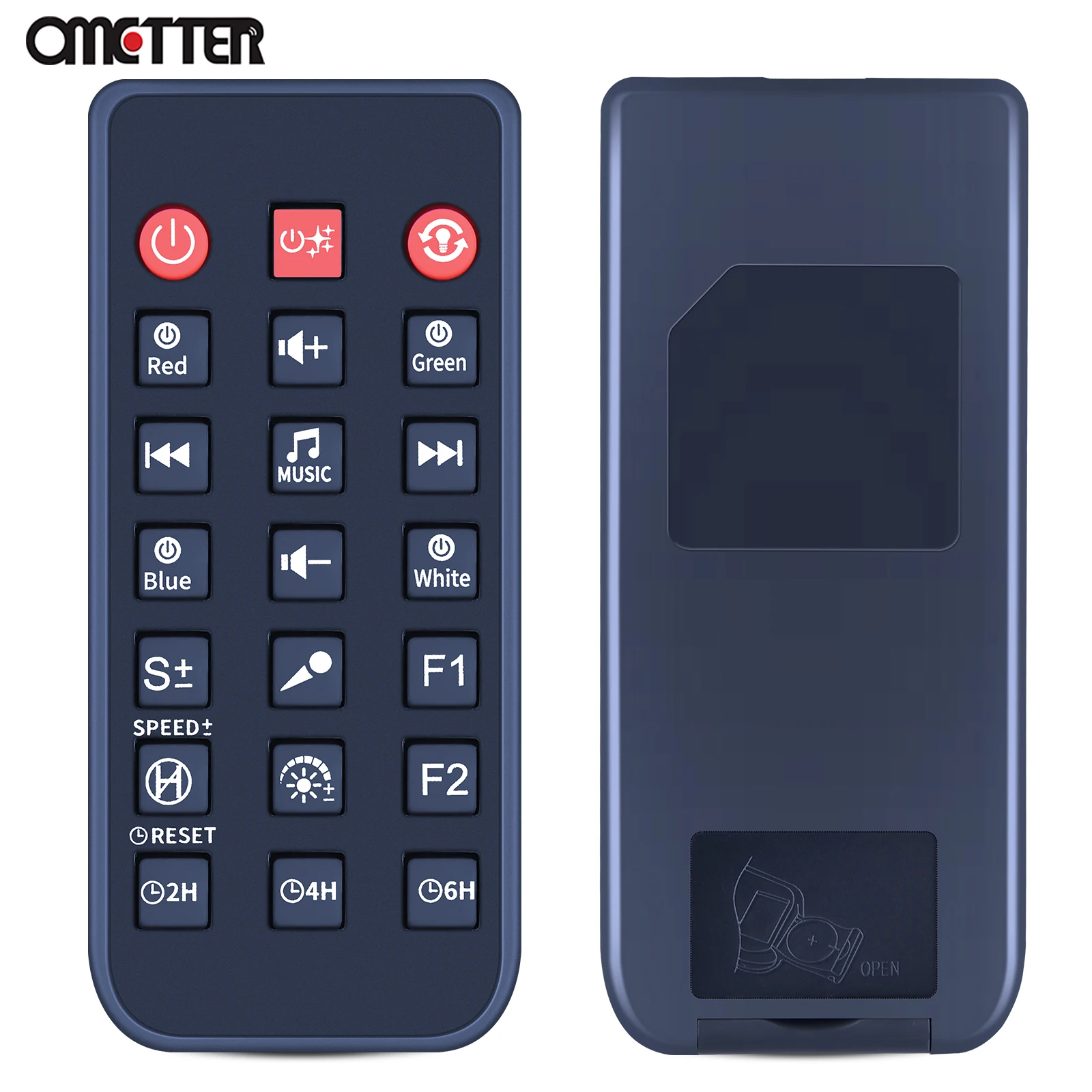 Remote Control Untuk Proyektor Bintang & Lampu Proyektor Galaksi PIKOY 4-IN-1 WH-E14A