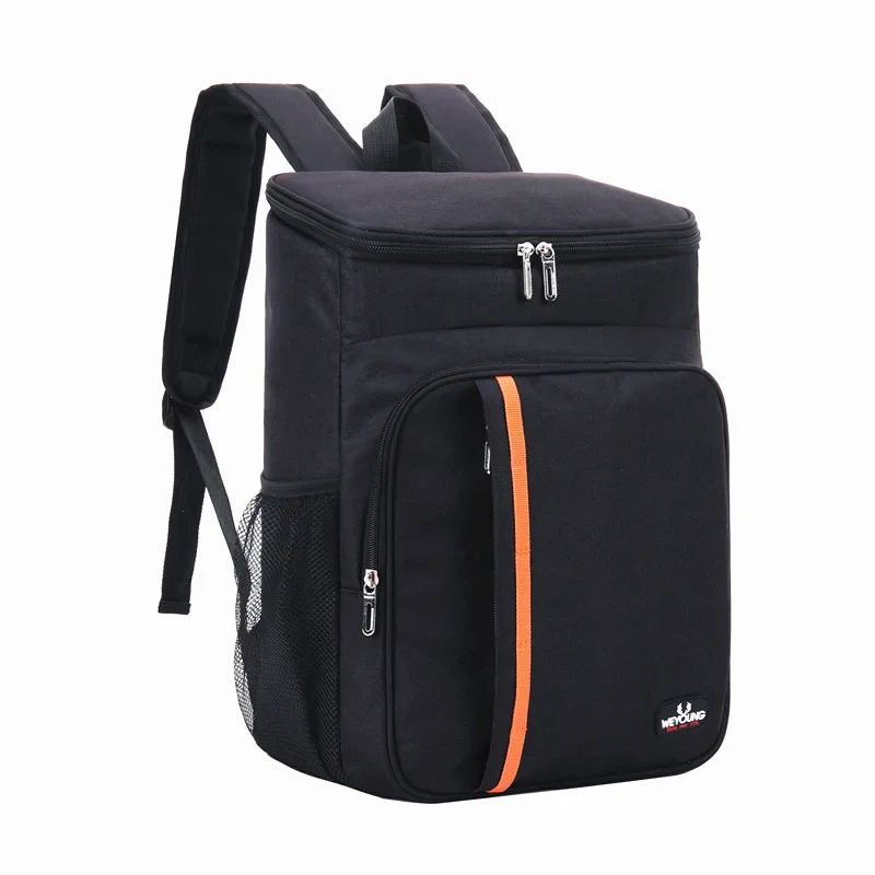 Bolsa de almuerzo térmica portátil de 18L, caja de comida duradera, resistente al agua, funda con aislamiento de hielo, mochilas para cena Oxford para acampar, Icebox