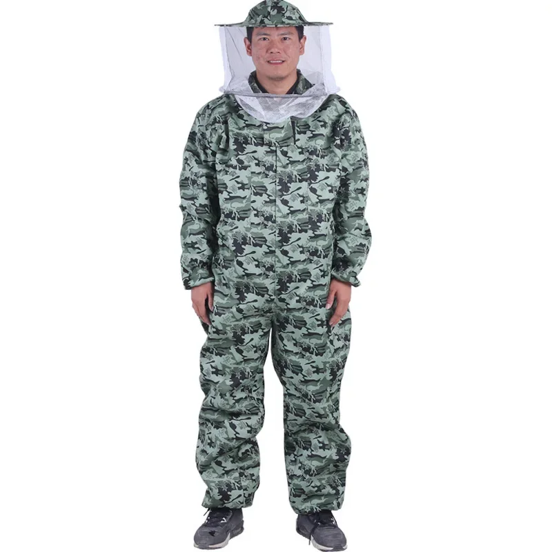 Full Body Beekeeping Clothes Professional Beekeepers Clothes Protection Beekeeping Suit Safty Veil Unisex Children Protective