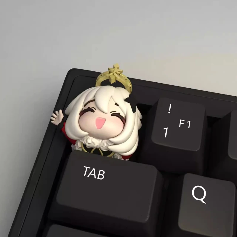 Genshin Impact Theme Keycaps Original Design Cartoon Game Keycap for Mechanical Keycaps Personalized Customization Resin Keycaps
