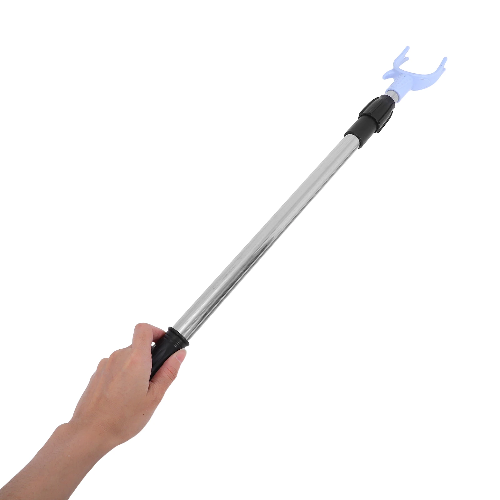 

Adjustable Extendable Clothes Drying Pole Stainless Steel Laundry Hanger Rod Closet Shelves Home Use Retractable Closet Pole